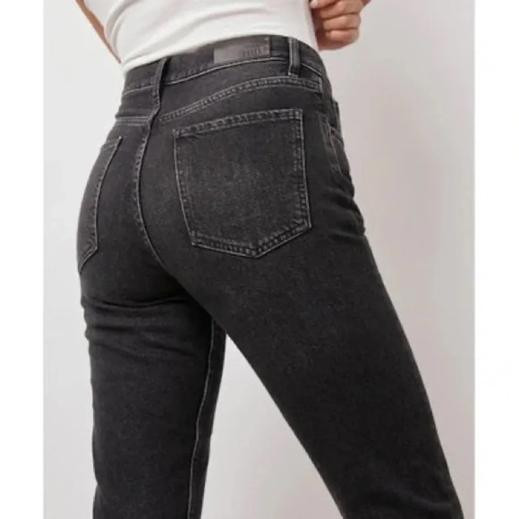 Rails The Melrose Classic Slim Jeans Black 16601 - Picture 3 of 16